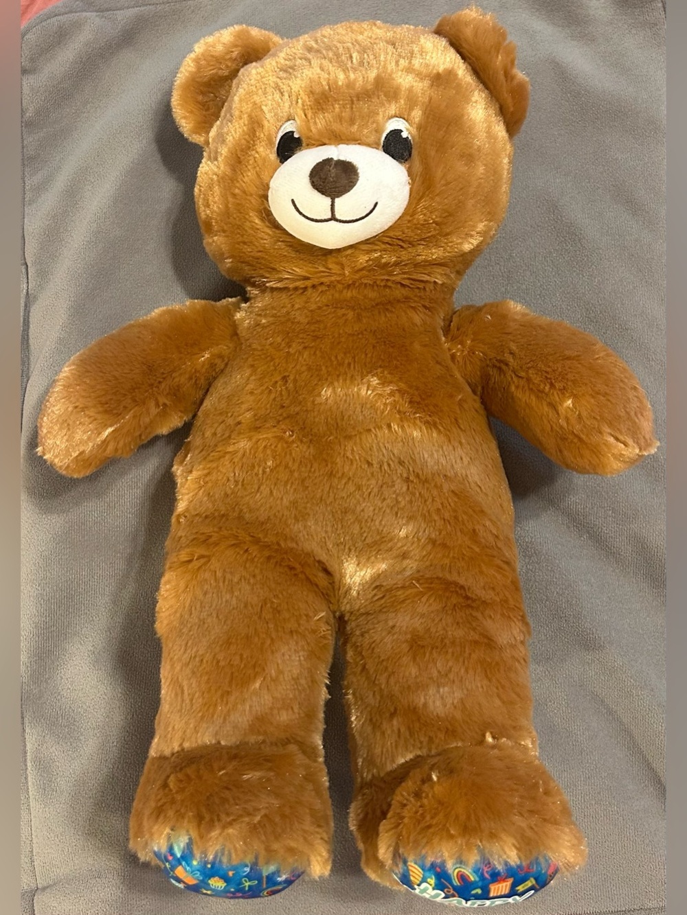 Build-a-bear Happy Birthday stuffed bear NWT